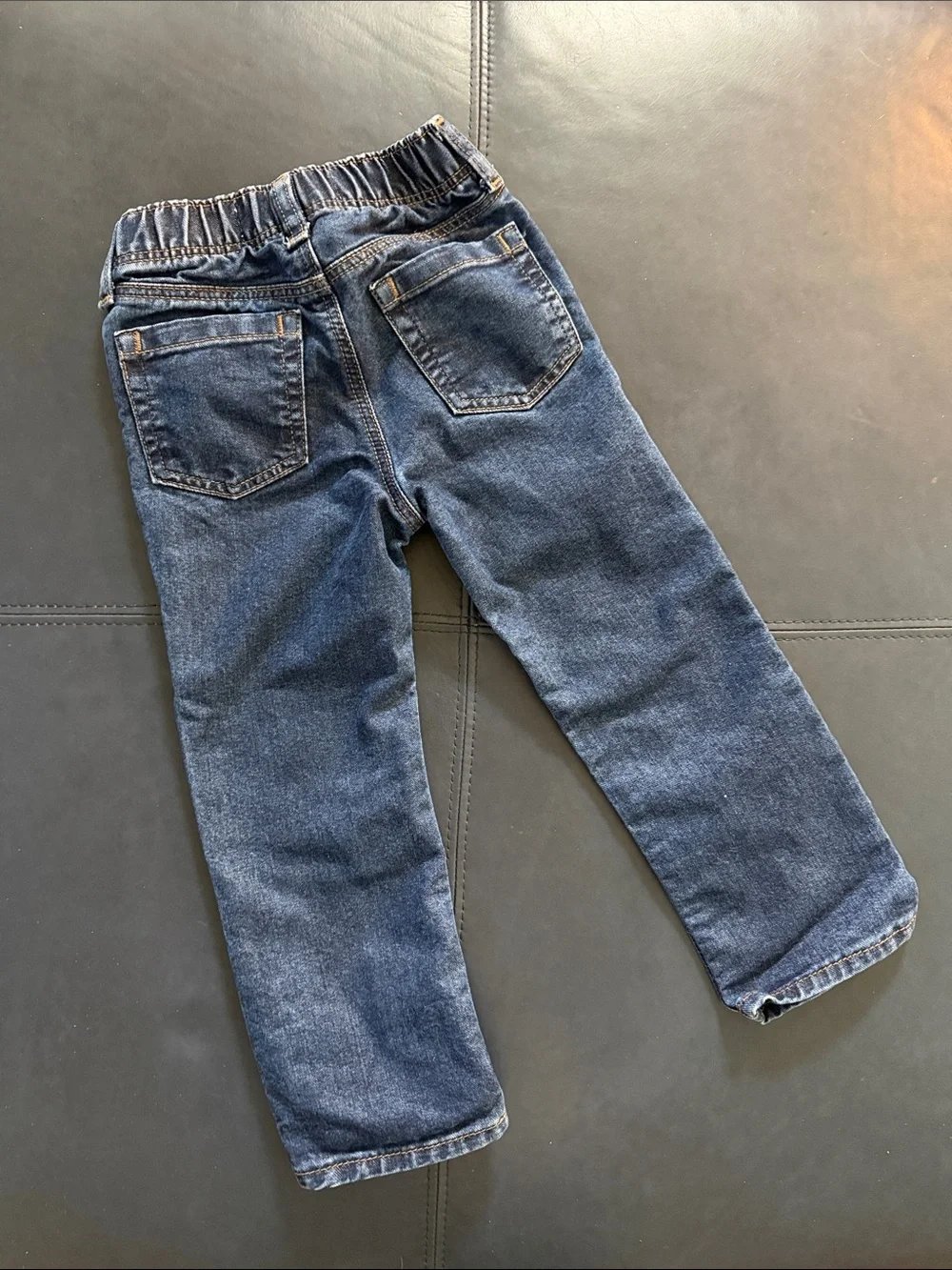 Children's Dark Blue Denim Jeans - Unbranded
